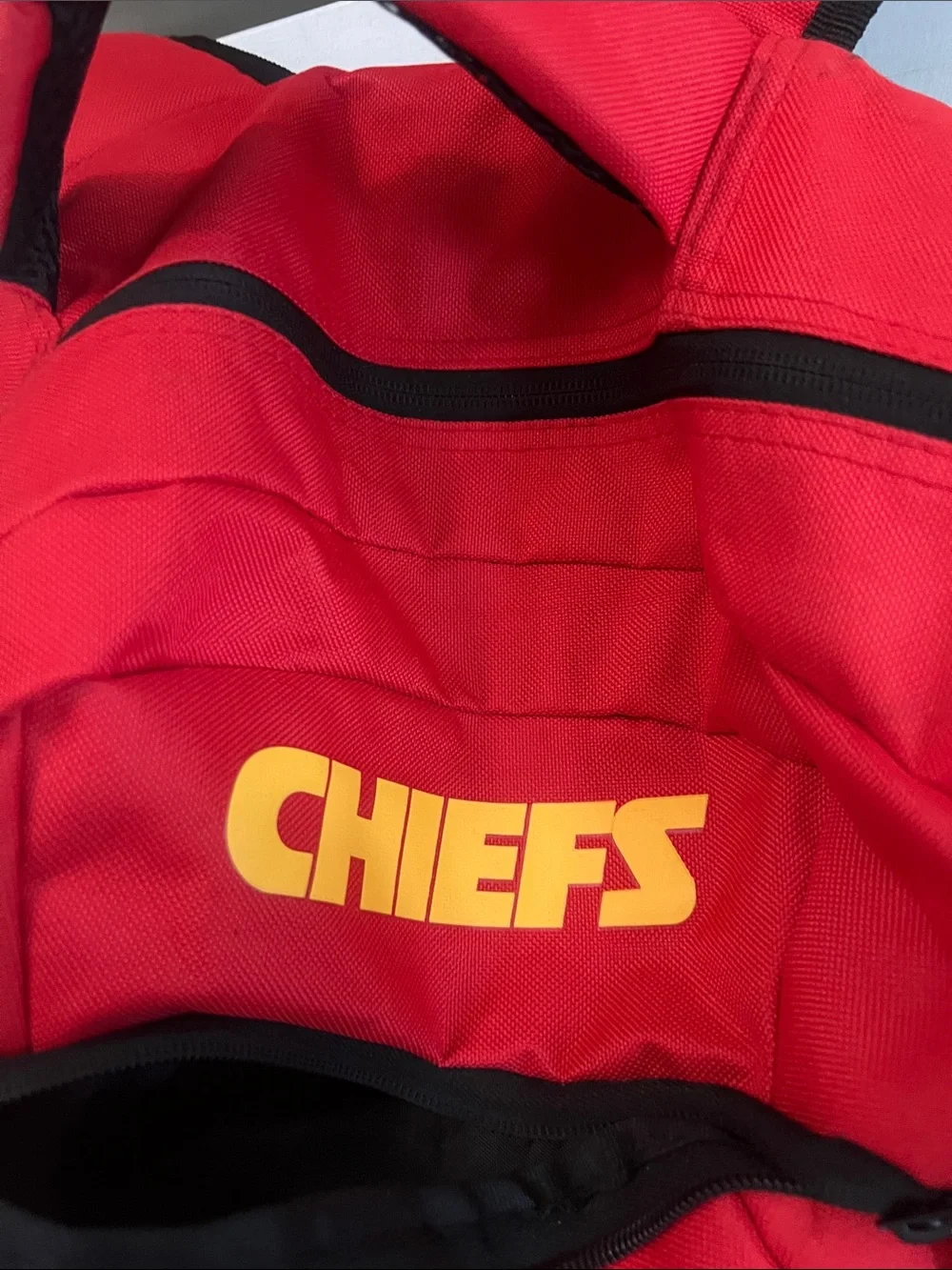 Kansas City Chiefs Red Logo Backpack